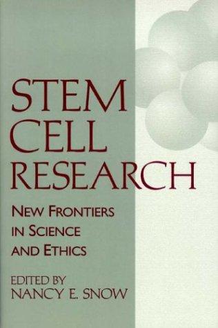 Cover for Stem Cell Research