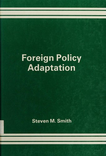 Cover for Foreign policy adaptation