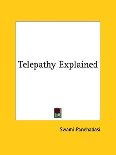 Cover for Telepathy Explained