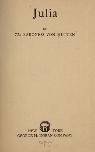 Cover for Julia