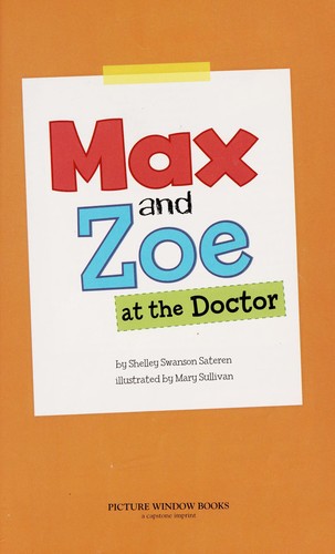 Cover for Max and Zoe at the doctor