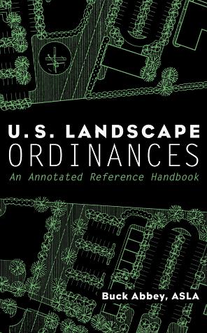 Cover for U.S. landscape ordinances