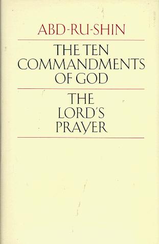 Cover for The Ten Commandments of God/the Lord's Prayer