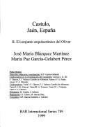 Cover for Castulo, Jaen, Espana (Aippi Forum Series)