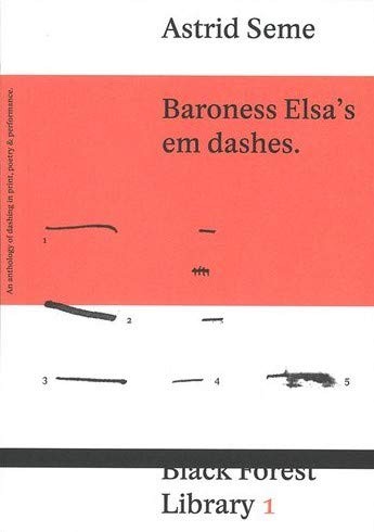 Cover for Baroness Elsa's em dashes