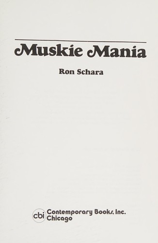 Cover for Muskie Mania