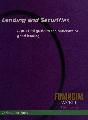 Cover for Lending and Securities
