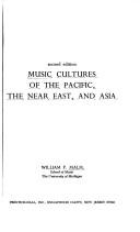 Cover for Music cultures of the Pacific, the Near East, and Asia