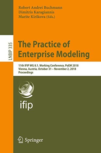 Cover for The Practice of Enterprise Modeling