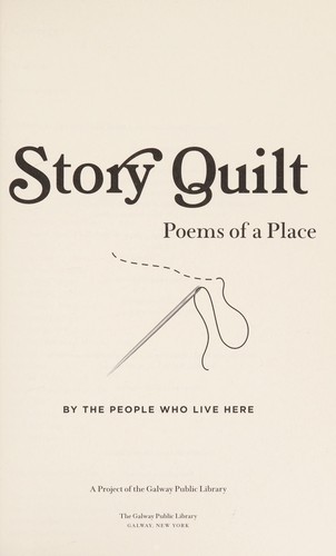 Cover for Story quilt