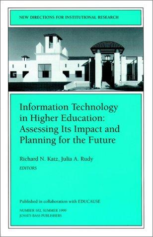 Cover for Information Technology in Higher Education: Assessing Its Impact and Planning for the Future