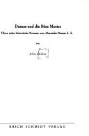 Cover for Dumas und die böse Mutter