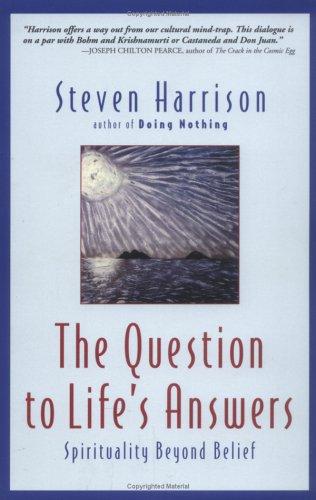 Cover for The question to life's answers