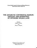 Cover for The Antarctic continental margin