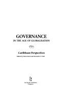 Cover for Governance in the Age of Globalisation