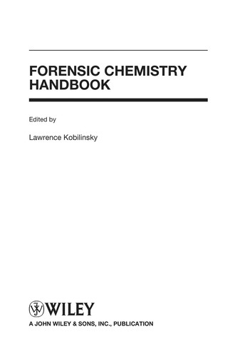 Cover for Forensic Chemistry Handbook
