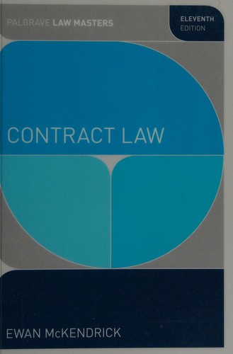 Cover for Contract law