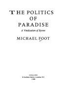 Cover for The politics of paradise