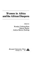 Cover for Women in Africa and the African diaspora