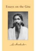 Cover for Essays on the Gita