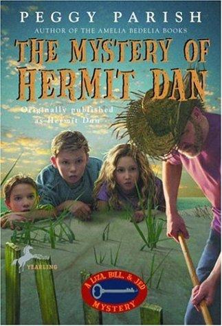 Cover for The Mystery of Hermit Dan (Liza, Bill & Jed Mysteries)