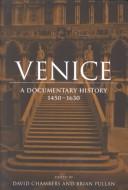 Cover for Venice: A Documentary History, 1450-1630 (RSART: Renaissance Society of America Reprint Text Series)