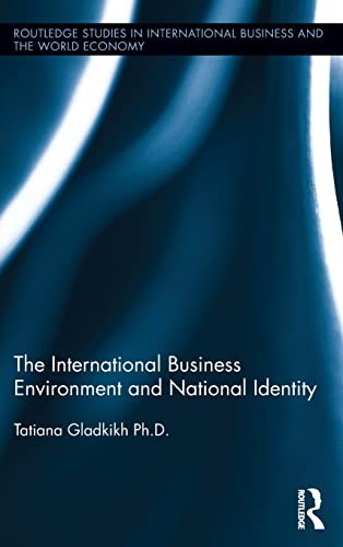 Cover for International Business Environment and National Identity