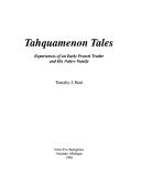 Cover for Tahquamenon tales