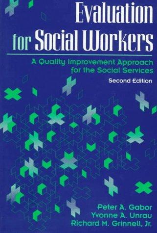 Cover for Evaluation for social workers