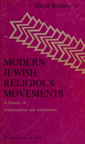 Cover for Modern Jewish religious movements