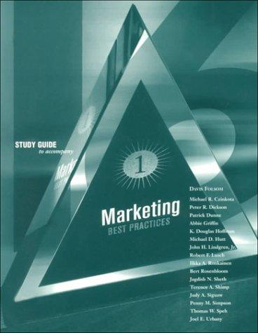 Cover for Marketing