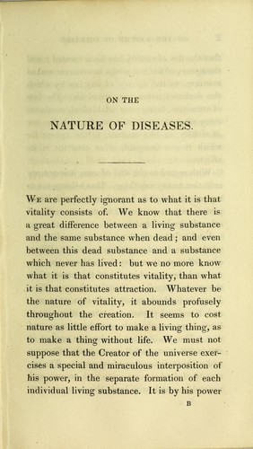 Cover for An essay on the nature of diseases