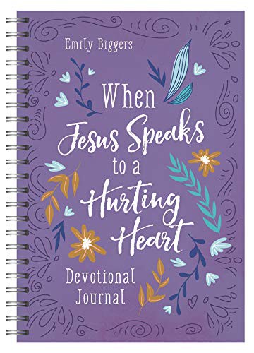 Cover for When Jesus Speaks to a Hurting Heart Devotional Journal
