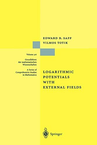 Cover for Logarithmic Potentials with External Fields