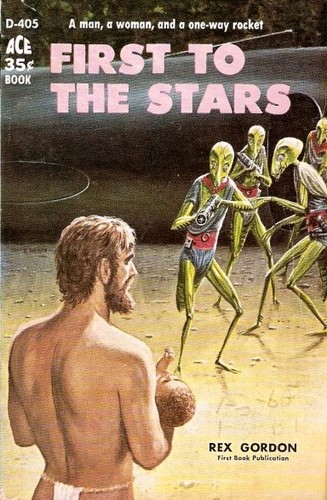 Cover for First to the stars