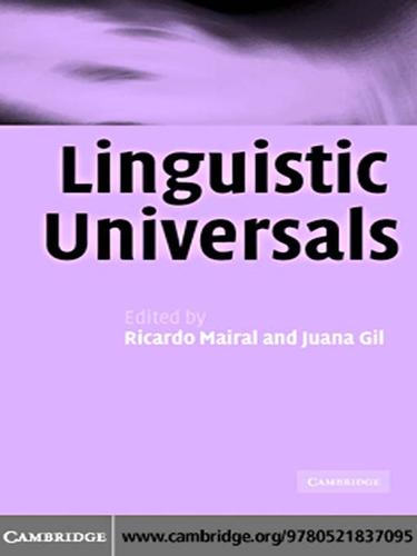 Cover for Linguistic Universals