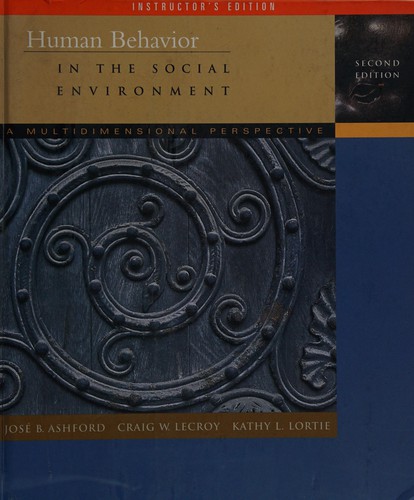 Cover for Human behavior in the social environment