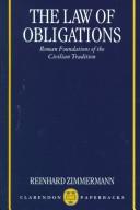 Cover for The law of obligations