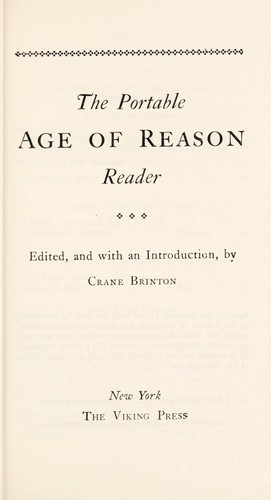 Cover for The Age of Reason Reader