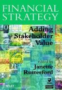 Cover for Financial strategy
