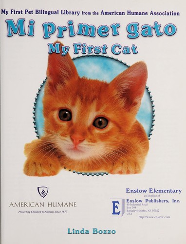 Cover for Mi primer gato =