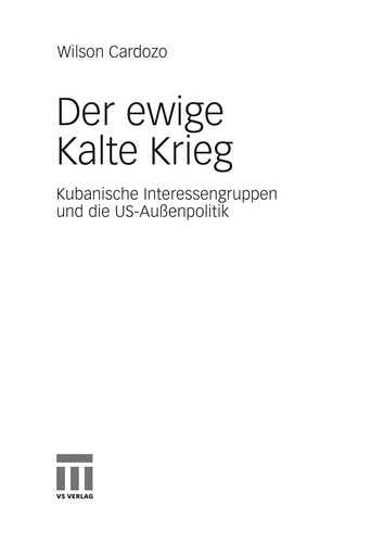 Cover for Der ewige Kalte Krieg