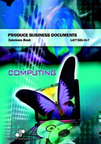 Cover for Produce Business Documents Solutions Book