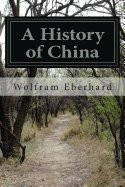 Cover for A history of China