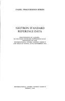 Cover for Neutron standard reference data