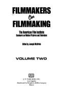 Cover for Filmmakers on filmmaking
