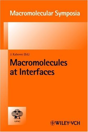 Cover for Macromolecular Symposia 139