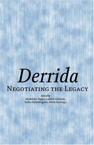 Cover for Derrida