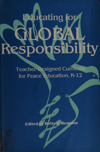 Cover for Educating for global responsibility