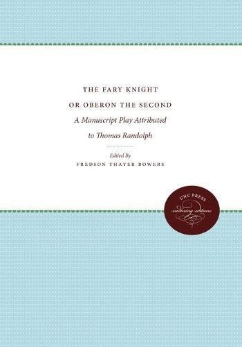 Cover for Fary Knight or Oberon the Second